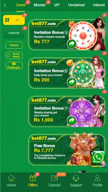 Bet877 Game app