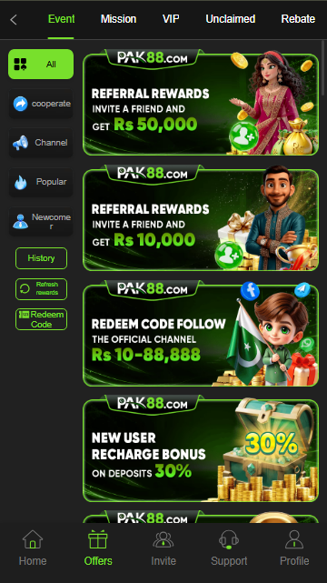 Pak88 Game App