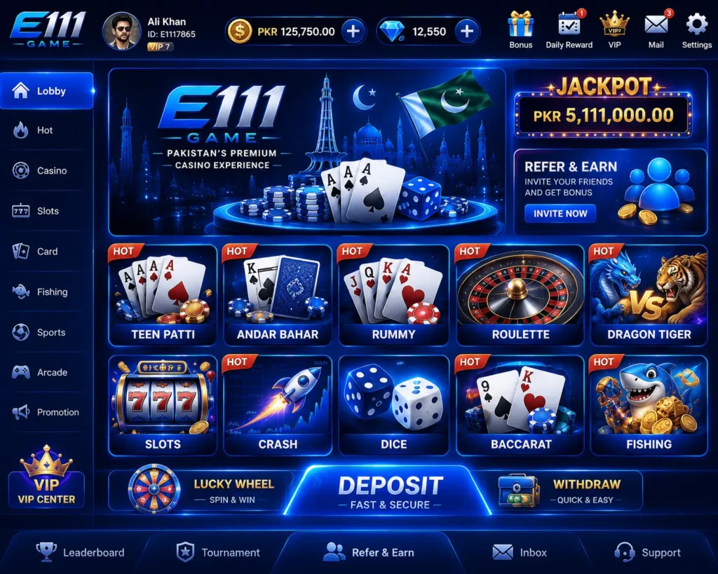 E111 GAME 